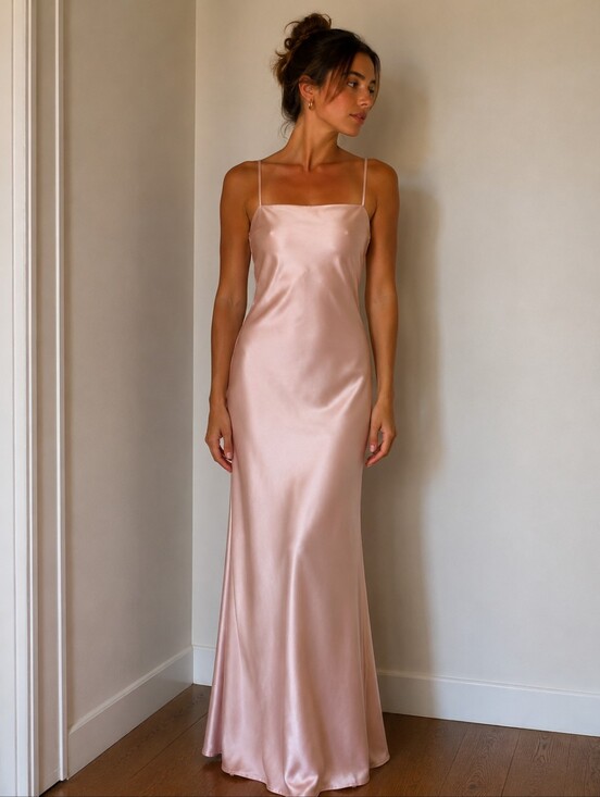 After Six Dresses & Skirts - After Six Pink Satin Strapless Formal Dress XS Corset Button Back Bridesmaid
